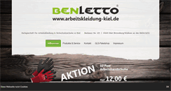 Desktop Screenshot of benletto.de